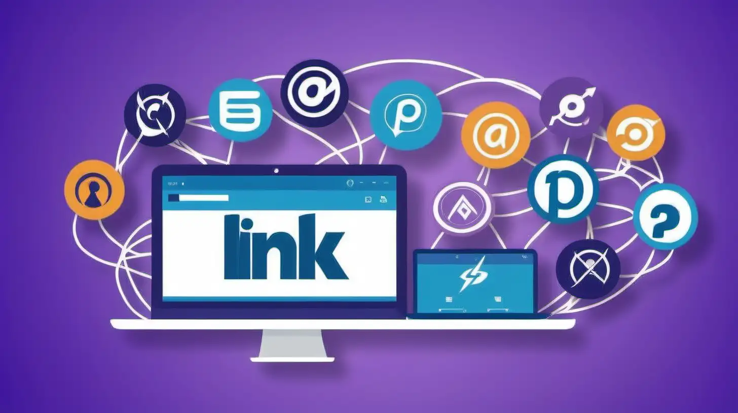 How To Choose The Best Internal Link Plugin

do not use any words or writing, I just need idea through illustrations

the background of theme website should be purple and blue