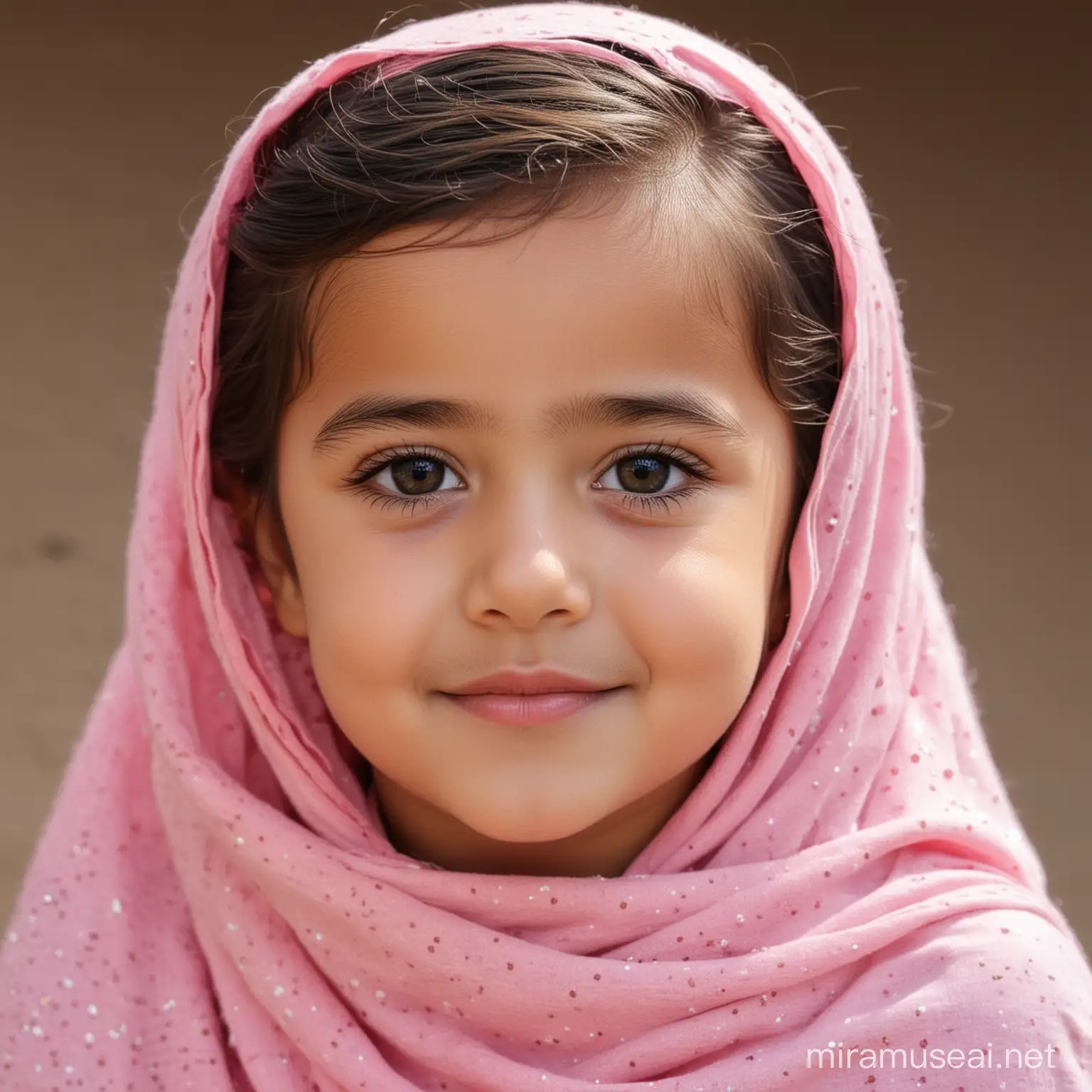 Charming Portrait of Afseba a Beautiful Young Girl