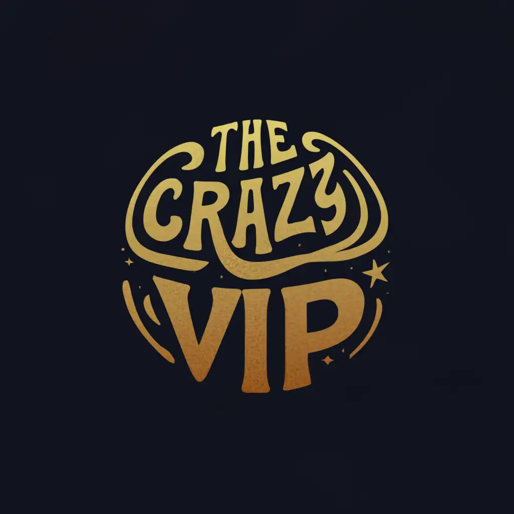 a logo design,with the text "The crazy vip", main symbol:world,complex,be used in Religious industry,clear background
