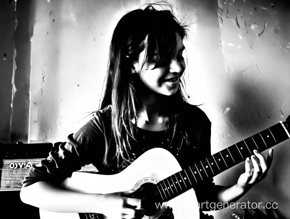 Confident-Girl-Playing-Guitar-Inspires-Doubts-Embracing-Growth-in-Music-Journey