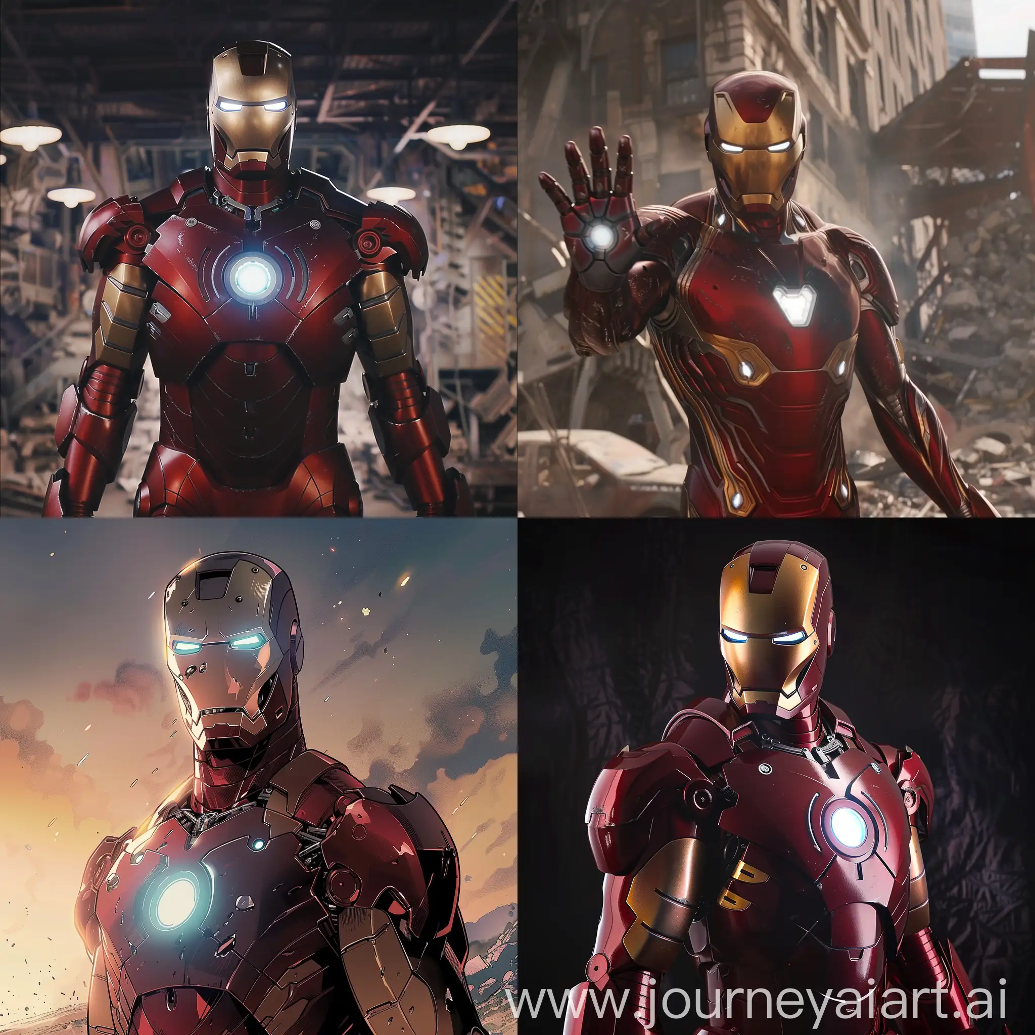 Iron-Man-Versus-Enemy-Robot-in-Intense-Combat