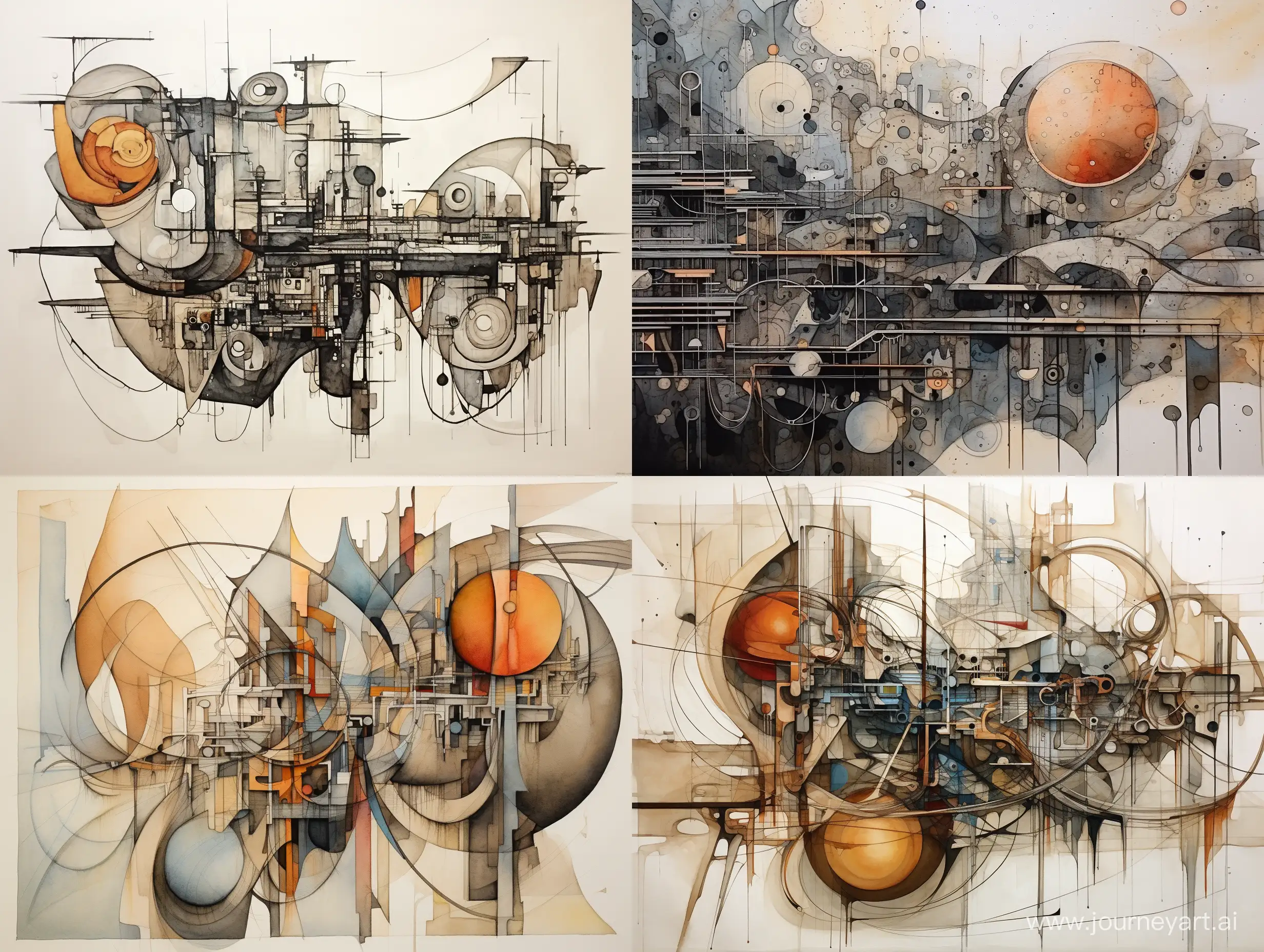 Abstract-Retrofuturistic-Ink-Drawing-with-Muted-Colors-and-Fine-Detailing