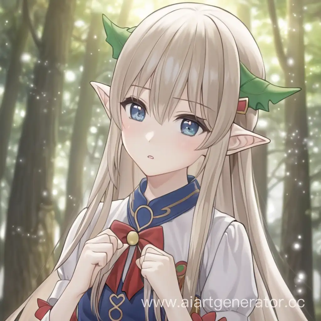 Enchanting-Anime-Elf-Friren-Portrait