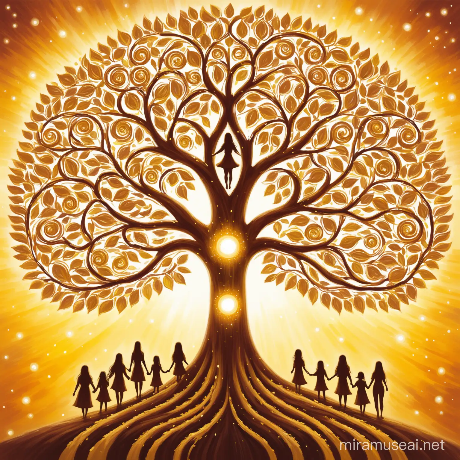 The power of Woman, The tree of life, The tree of family