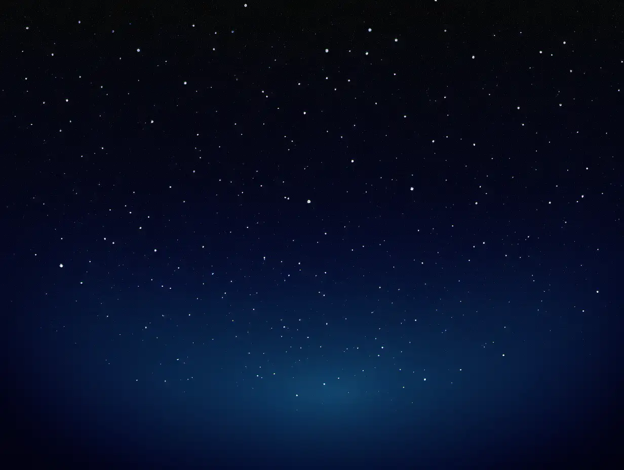dark blue night sky with lots of stars




