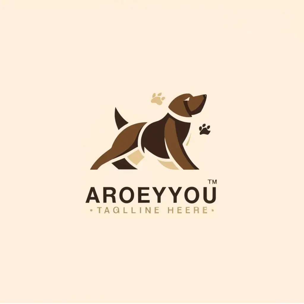 a logo design,with the text "______", main symbol:logo of a dog that is happy and clean,complex,be used in Beauty Spa industry,clear background