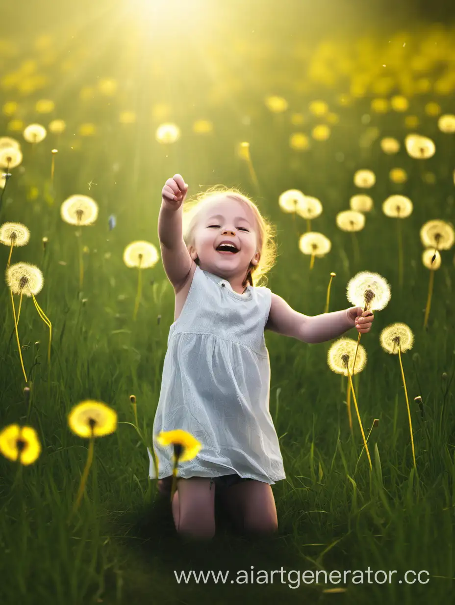 Joyful-Child-Embracing-Nature-with-Dandelion-Bliss