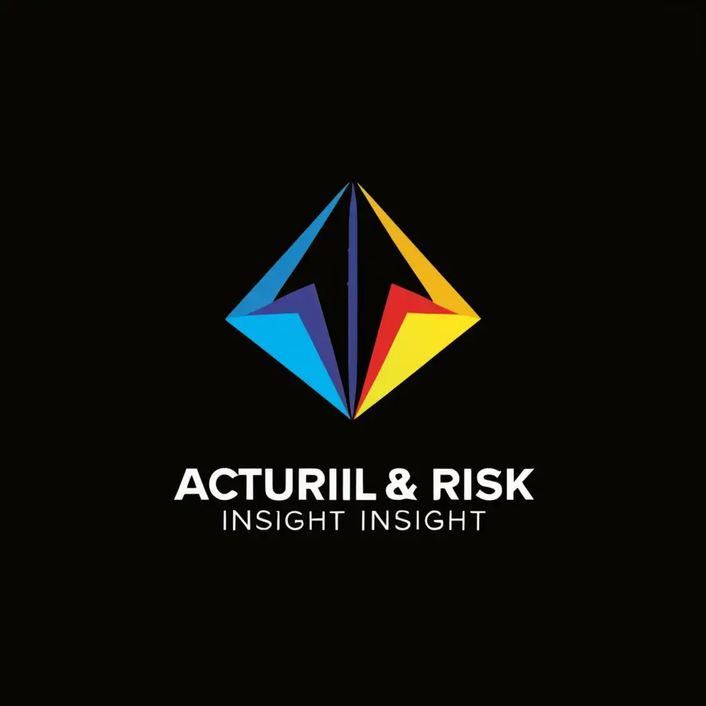 a logo design,with the text "Actuarial & Risk Insight", main symbol:prism vision ARI,Moderate,clear background