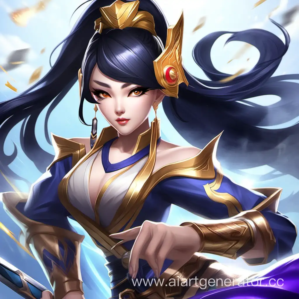 Ло йи персонаж игры mobile legends:bang bang новый скин