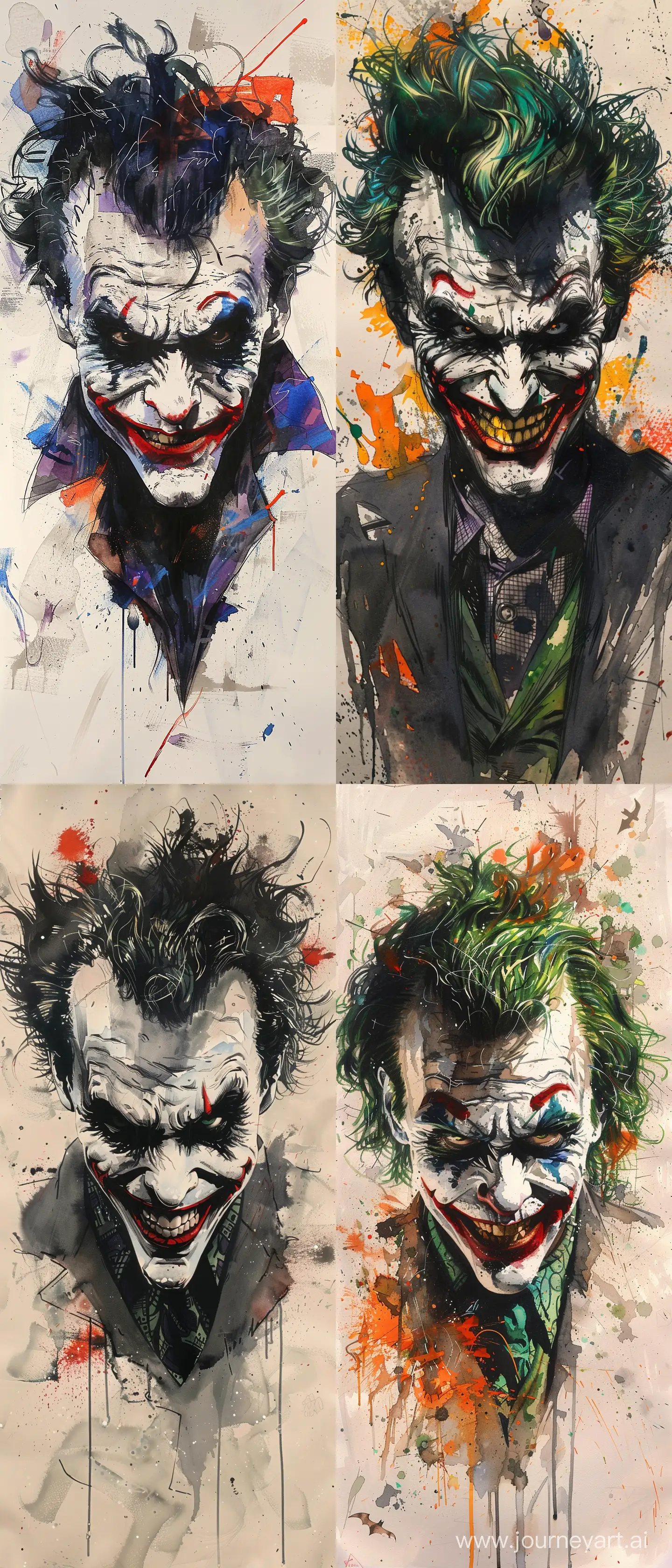 Surreal-Ink-Art-of-the-Joker-in-Batman-Abstract-Eastman-Colors