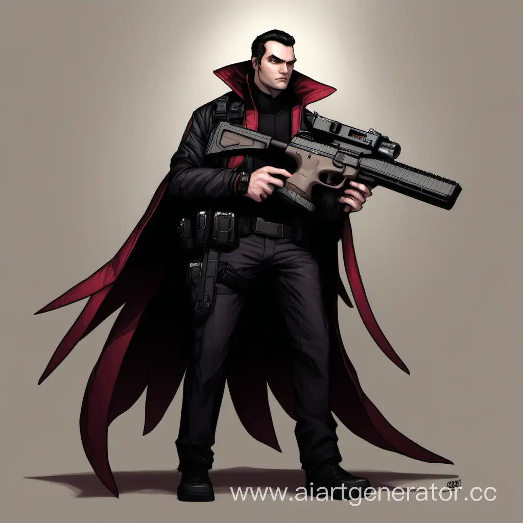 Swain with a glock