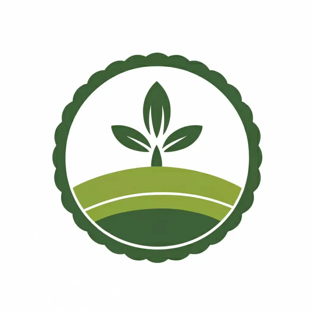 логотип для organic farm