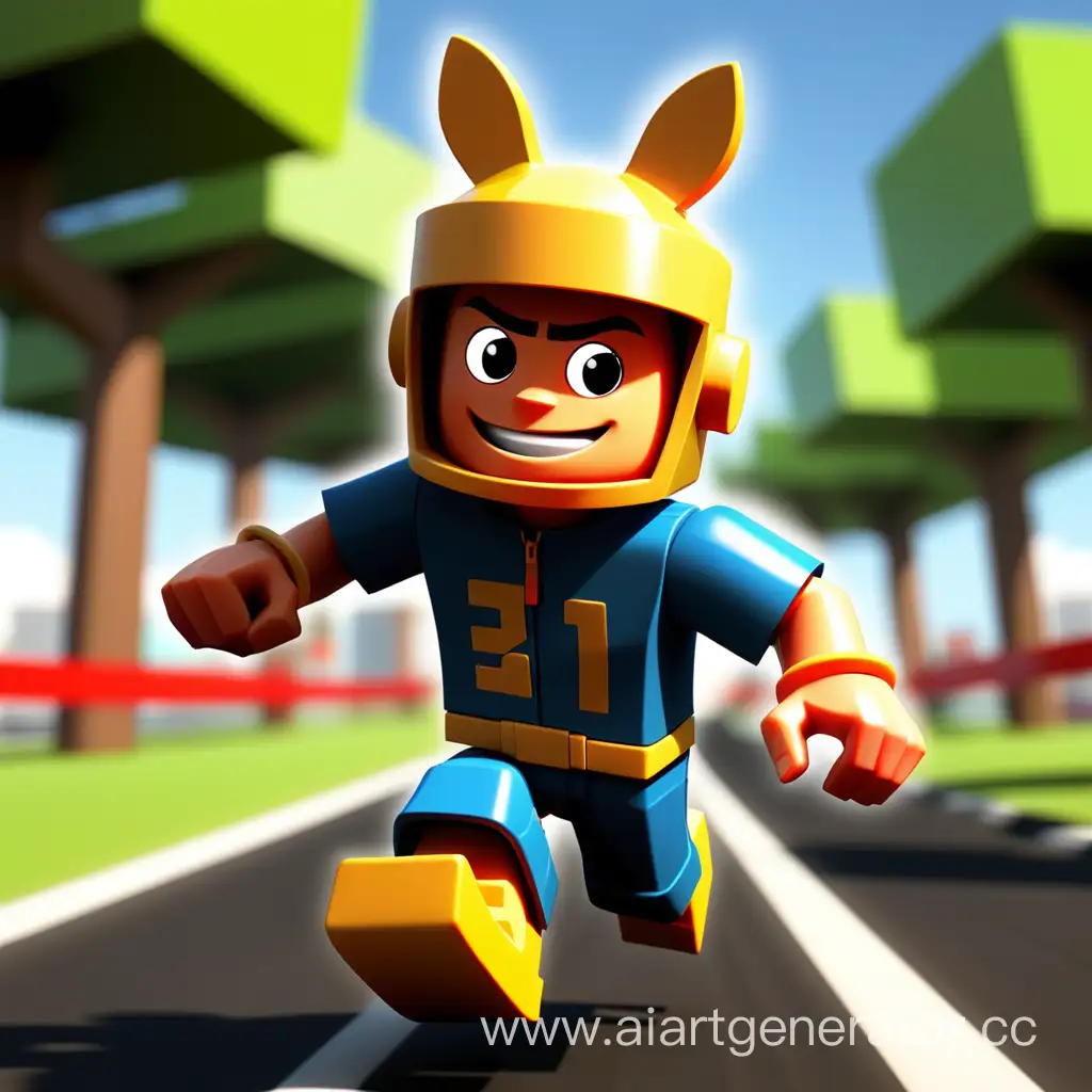 RobloxStyle-Character-Racing-for-Coins