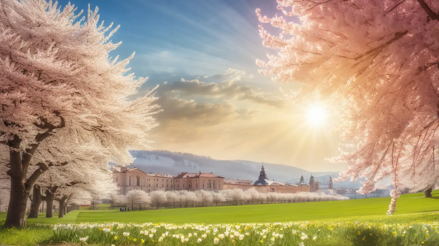 Vivaldi Embracing Spring Sunlight in Harmonious Reverie