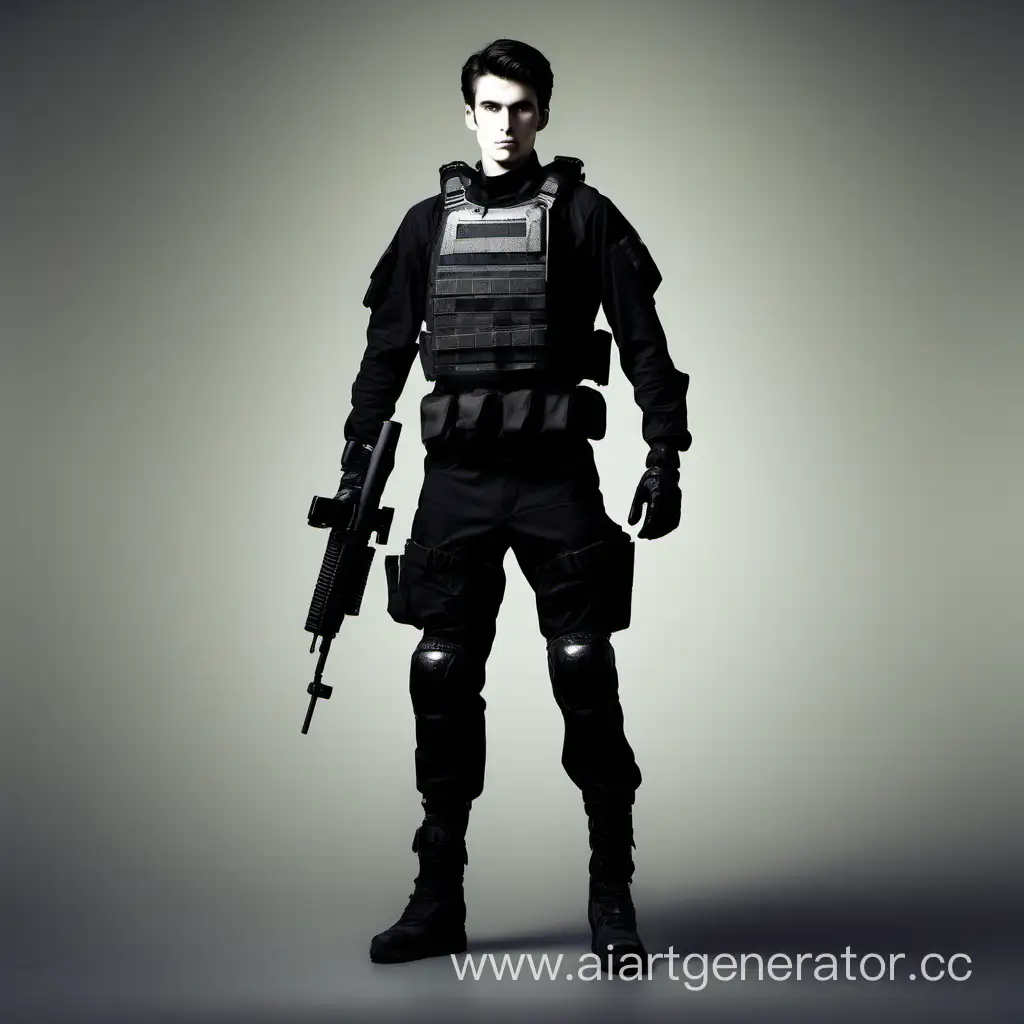 Young-Special-Forces-Operative-in-Black-Armor