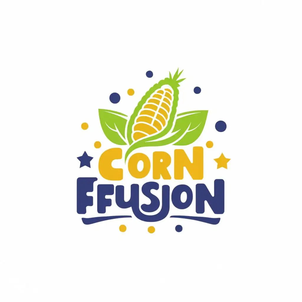 LOGO-Design-for-Corn-Fusion-Minimalistic-Style-with-Typography