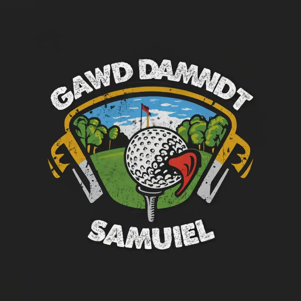 LOGO-Design-For-Angry-Divot-Golf-Expressive-Typography-and-Frustrationthemed-Graphics