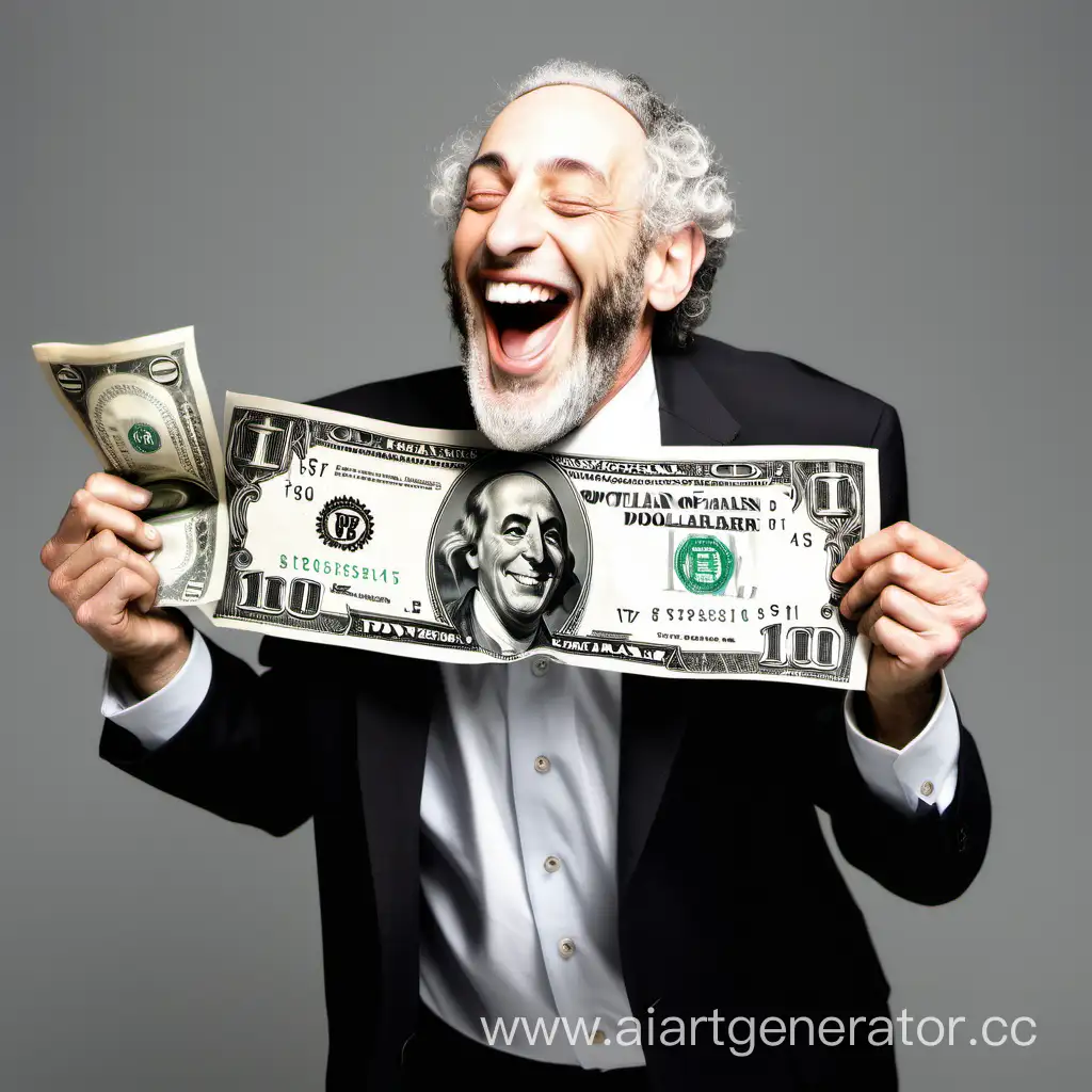 Joyful-Jewish-Man-Dancing-with-Oversized-Dollar-Bill