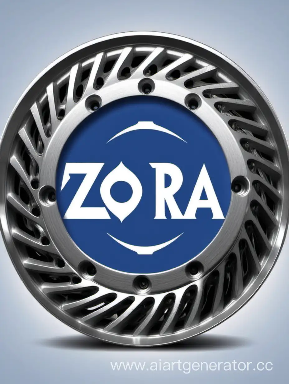 Хорватский завод по производству деталей для мотоциклов (колëса, диски) "Зора" Логотип