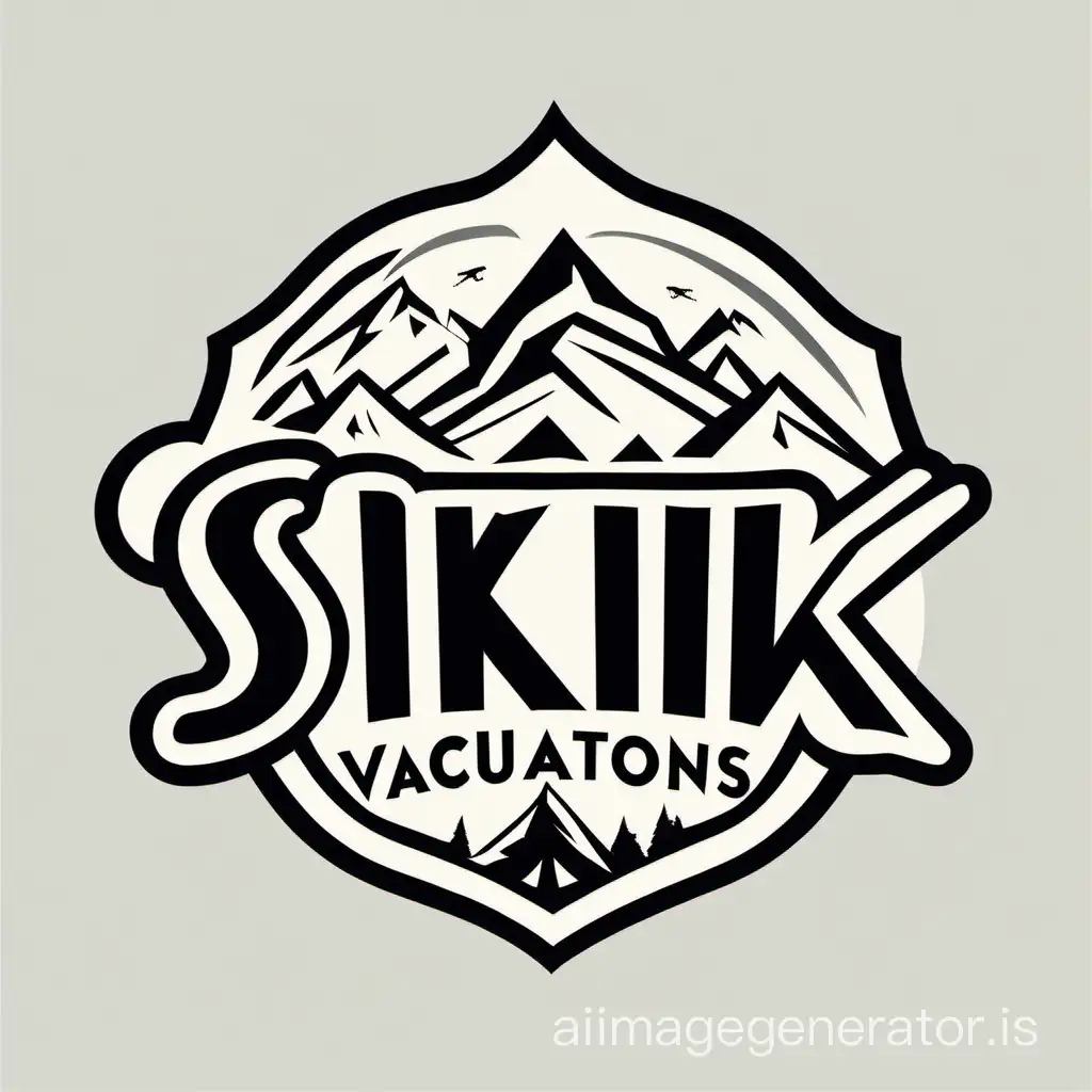 family logo for ski vacations