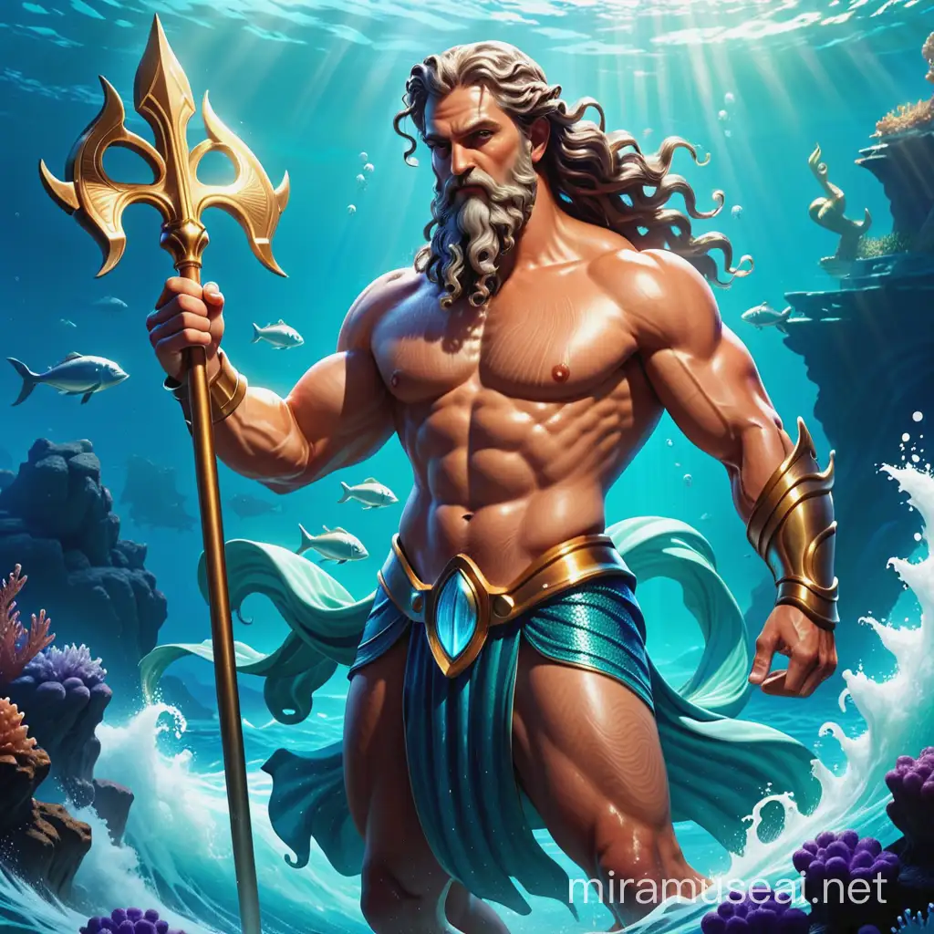 Poseidon mythology character