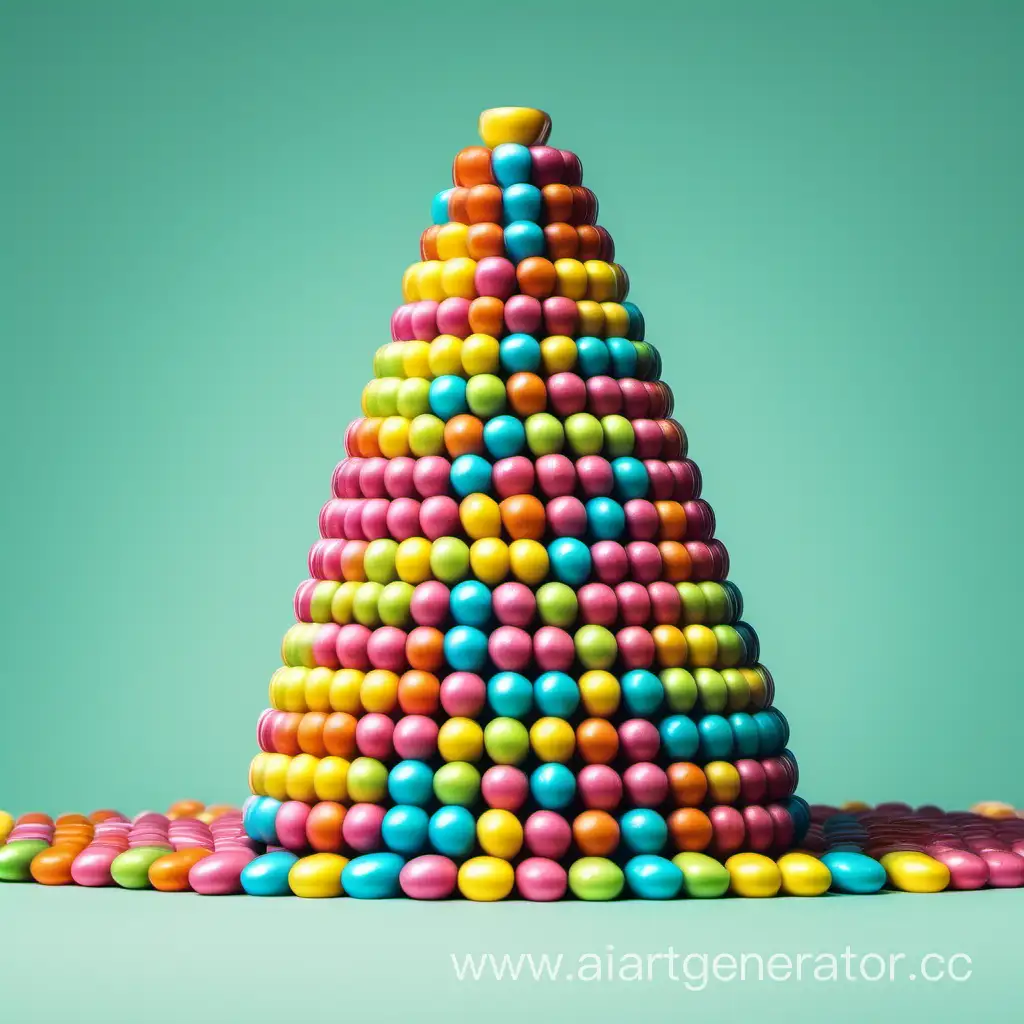 Vibrant-Tower-of-Colorful-Candies-Whimsical-Sweet-Delight