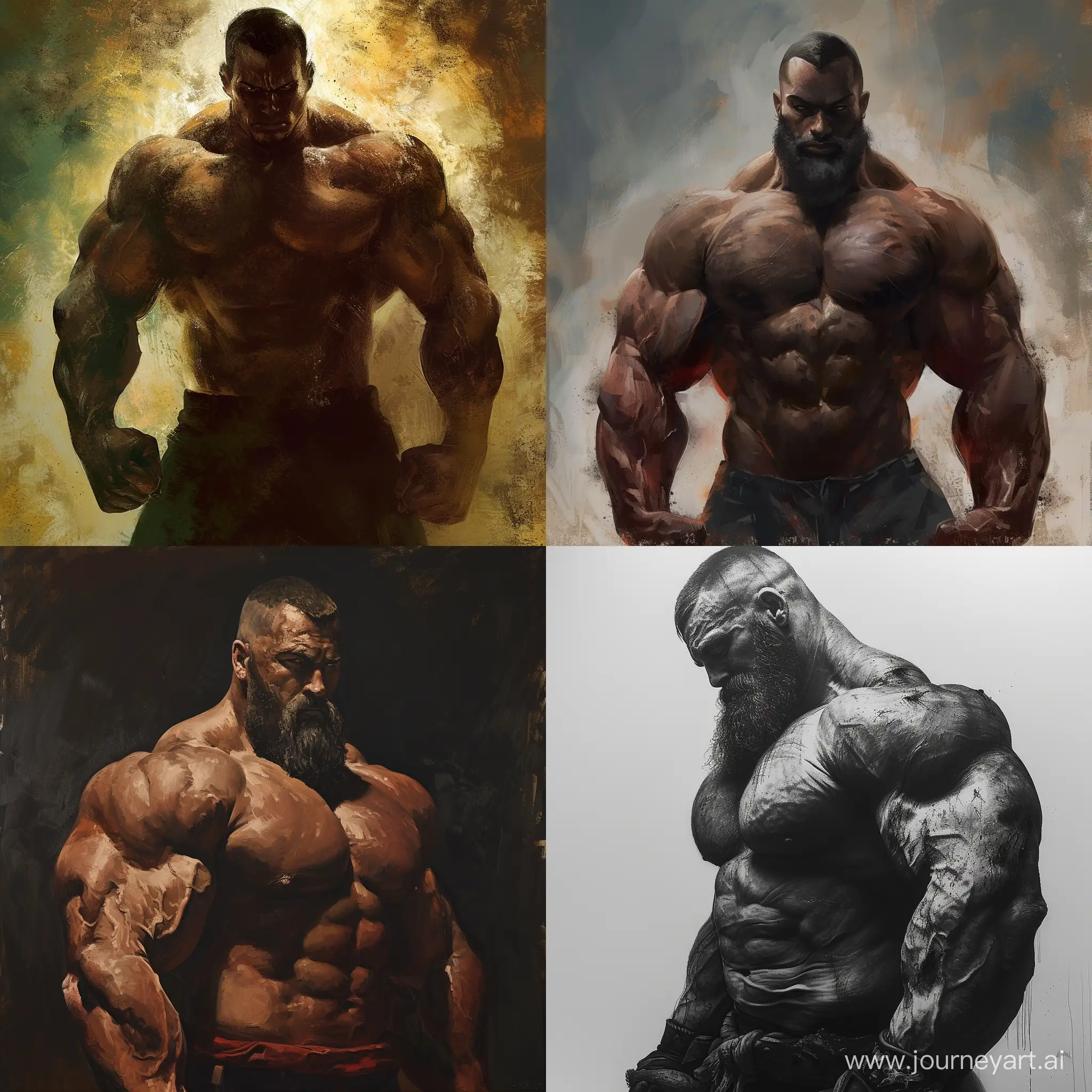 Muscular-Man-with-Intense-Strength-Powerful-Bodybuilder-Image