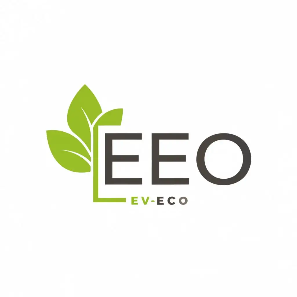 logo, cloths environment, with the text "Ev-Eco", typography, be used in Nonprofit industry