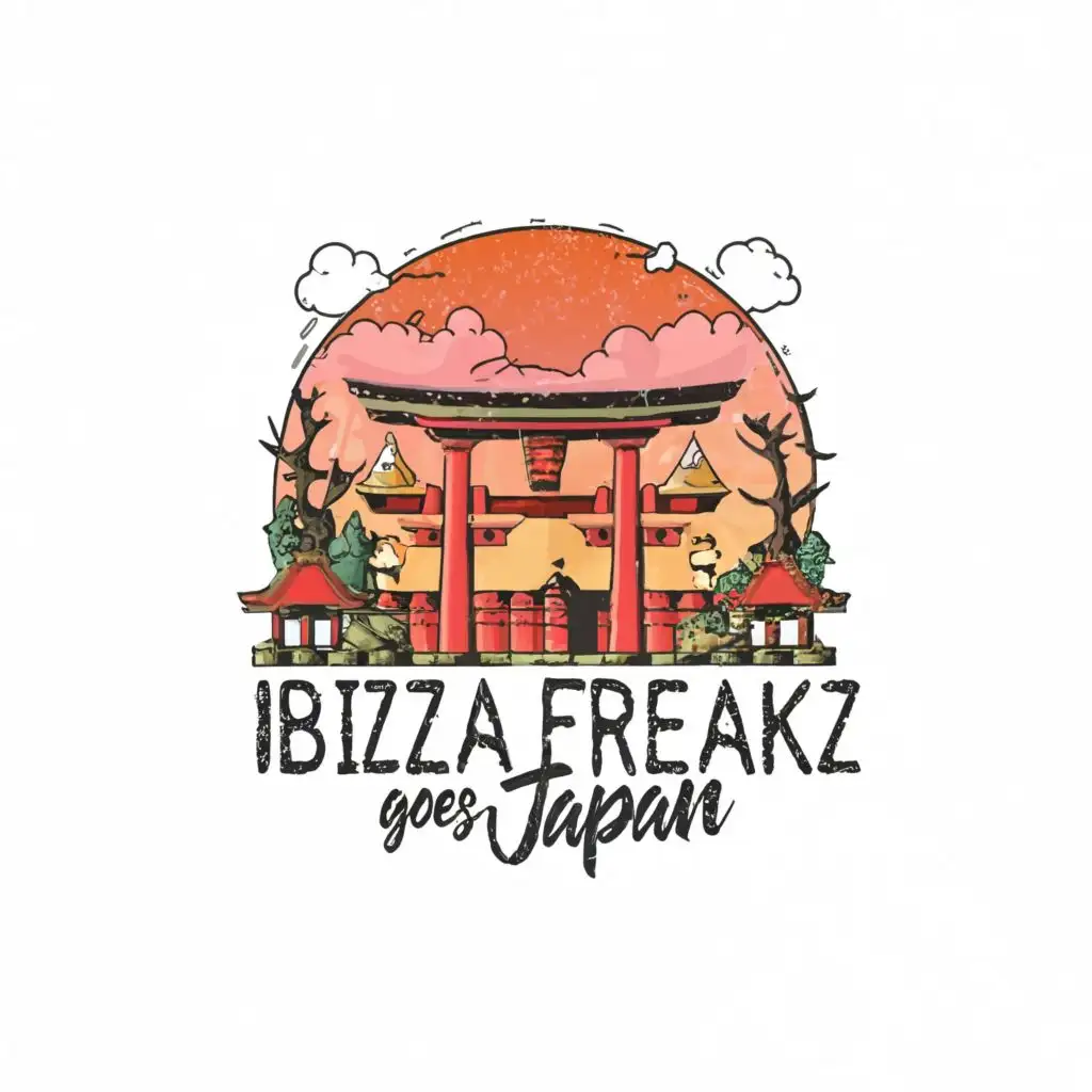 LOGO-Design-for-Ibizafreakz-Goes-Japan-Typographic-Representation-for-the-Travel-Industry