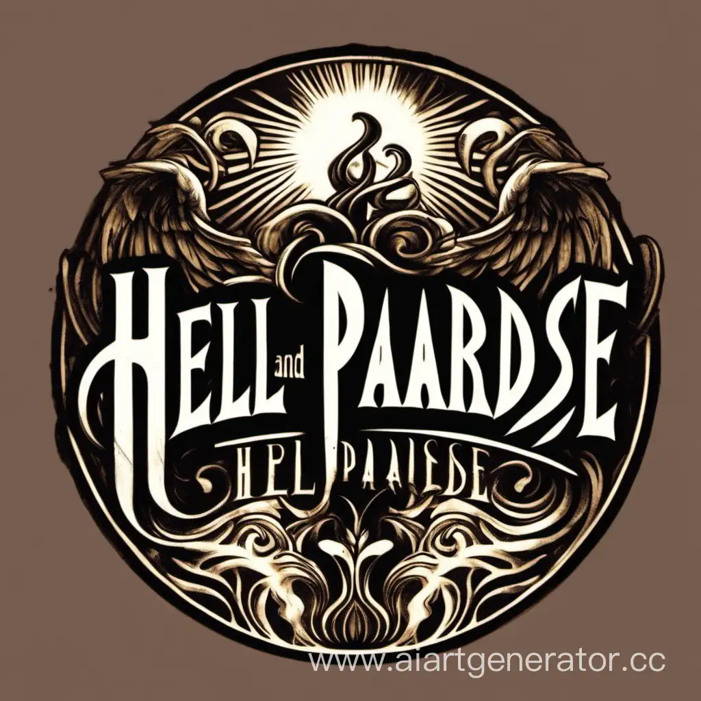 логотип кафе "ад и рай"