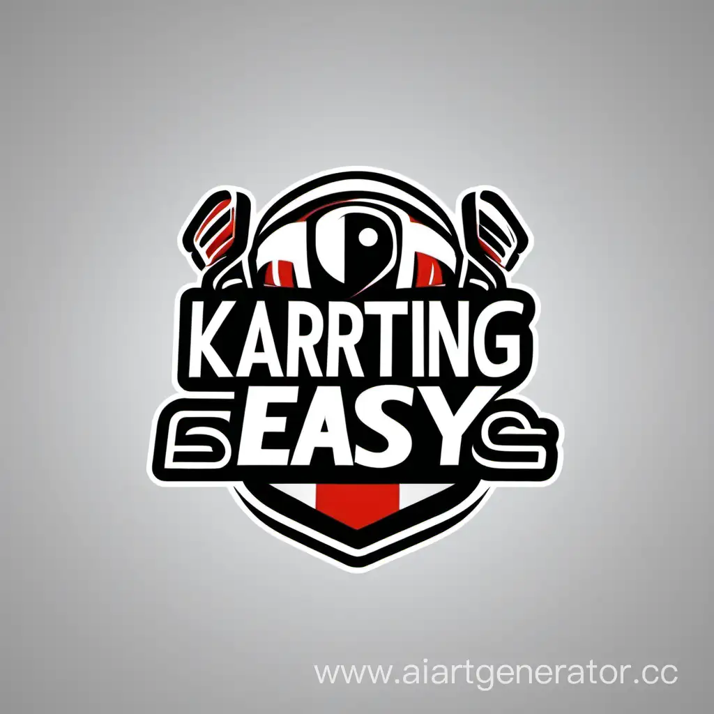 Easy-Karting-Logo-Design-for-Effortless-Thrills