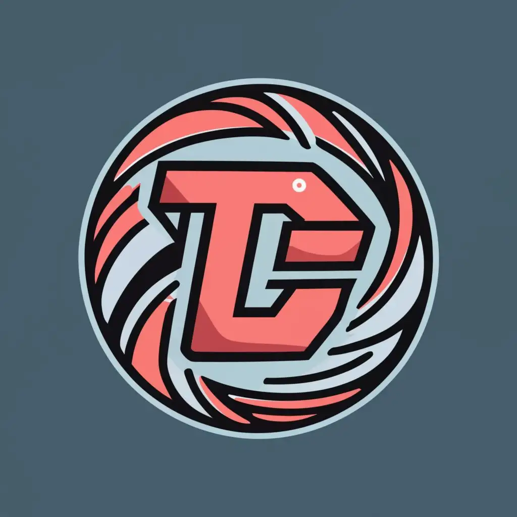 logo, soccer ball, with the text "TC", typography