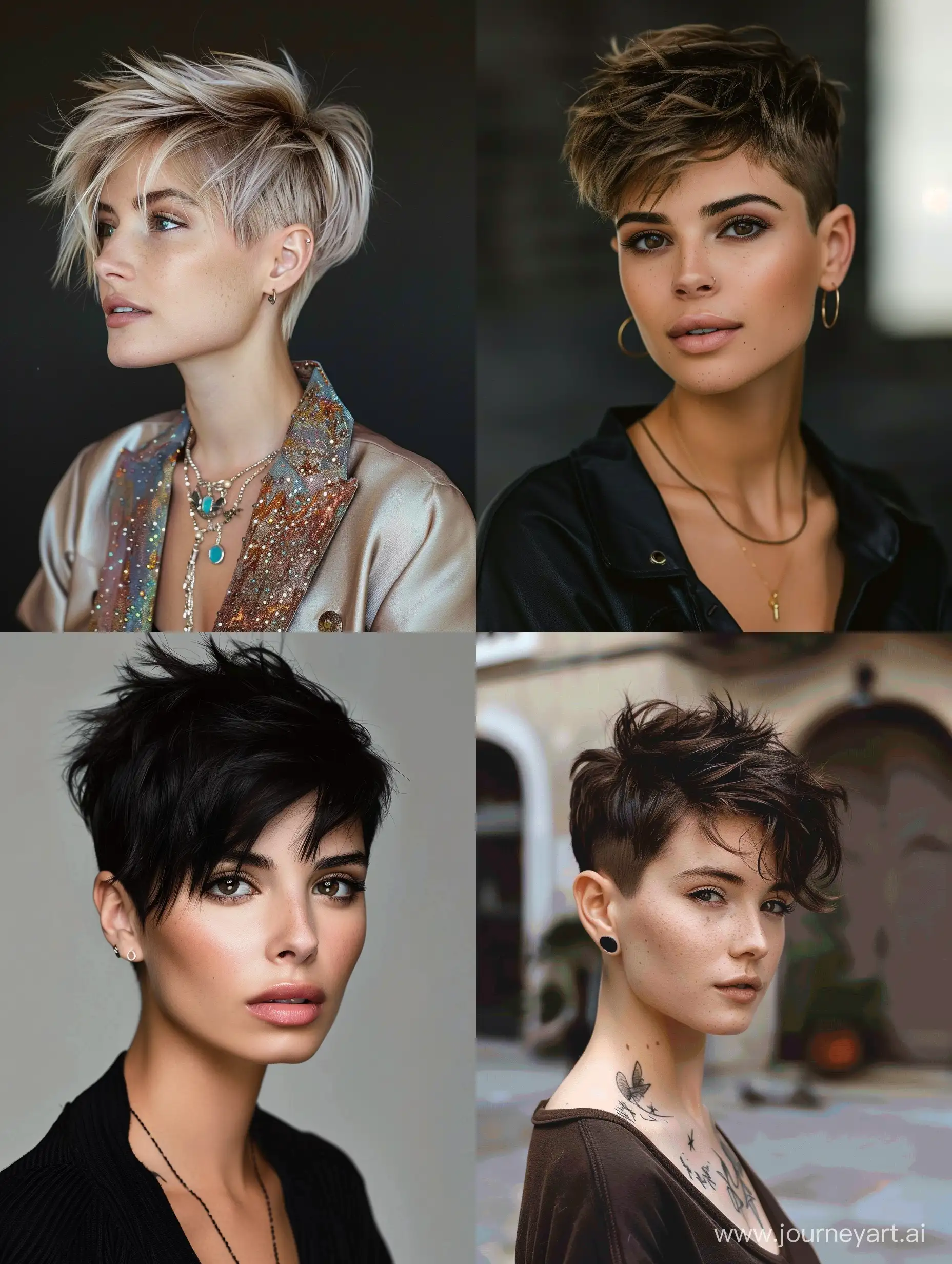 Trendy-Funky-Pixie-Cut-for-Women-2024-Vibrant-Hairstyle-Inspiration
