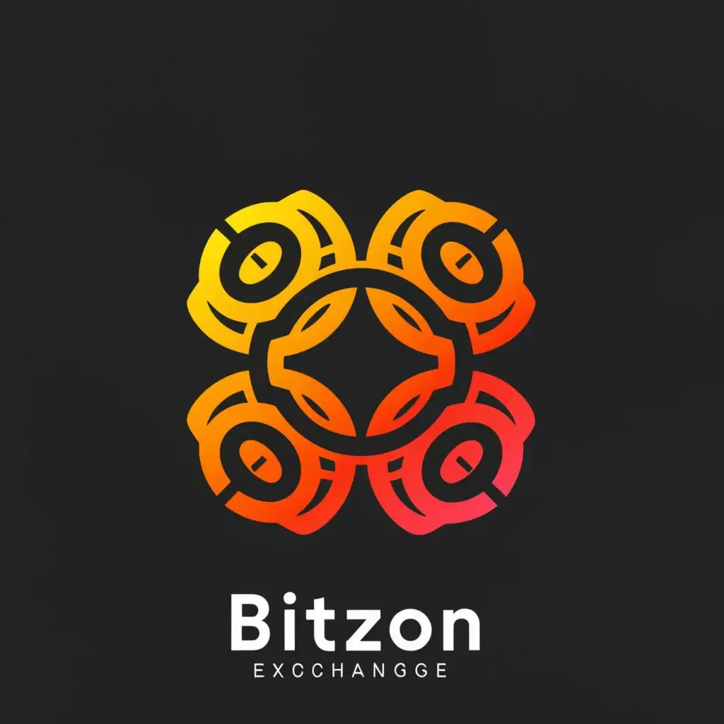 a logo design, with the text 'BITZON', main symbol: Cryptocurrency Exchange Earnings Freedom, complex, to be used in Technology industry, clear background