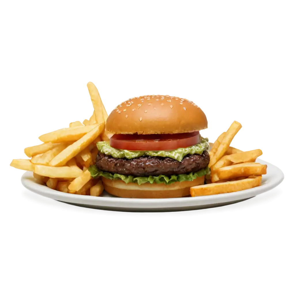 Delicious-Burger-PNG-Enhancing-Visual-Appeal-and-Online-Presence