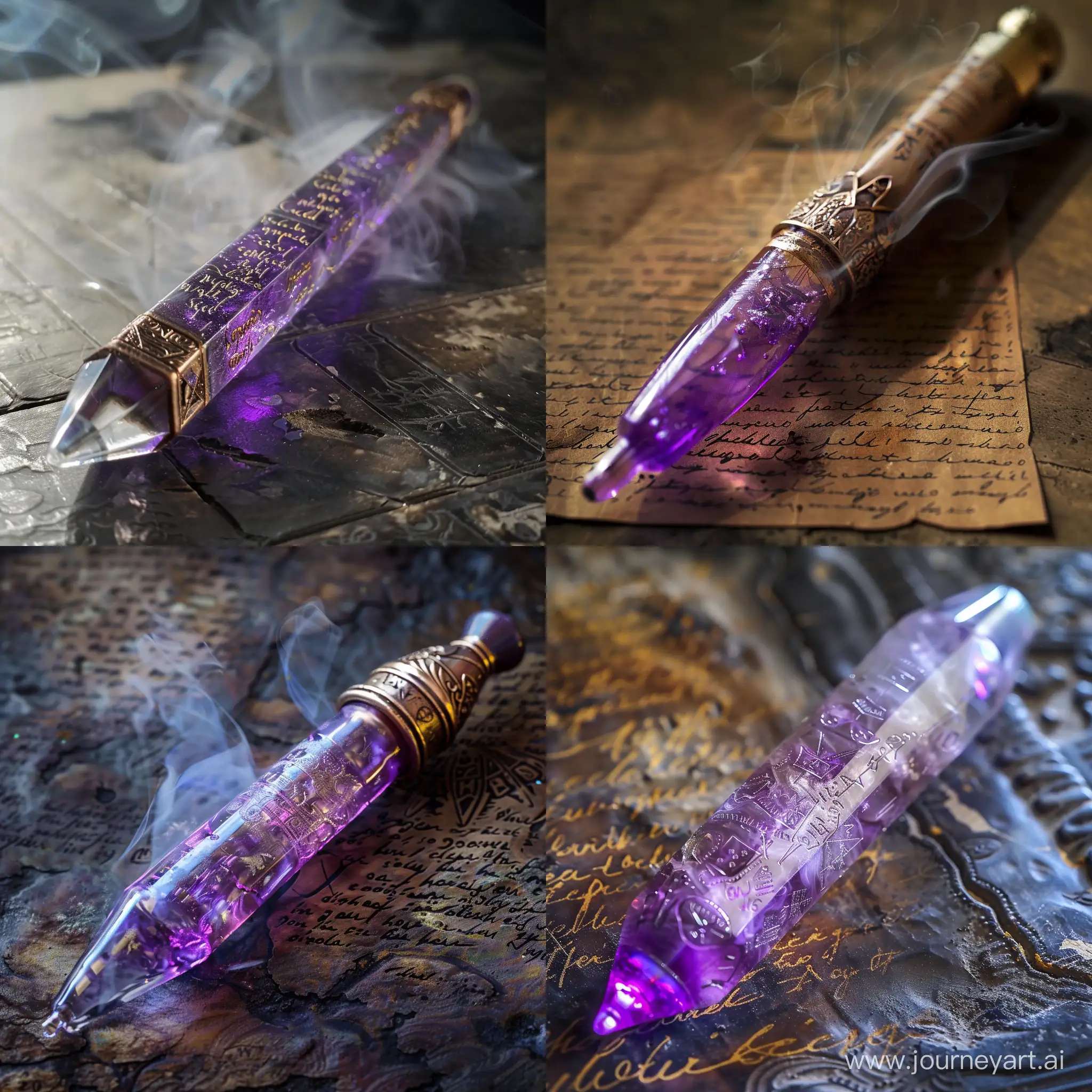 Enchanted-Purple-Magic-Pellet-with-Dungeon-and-Dragon-Style-Engravings