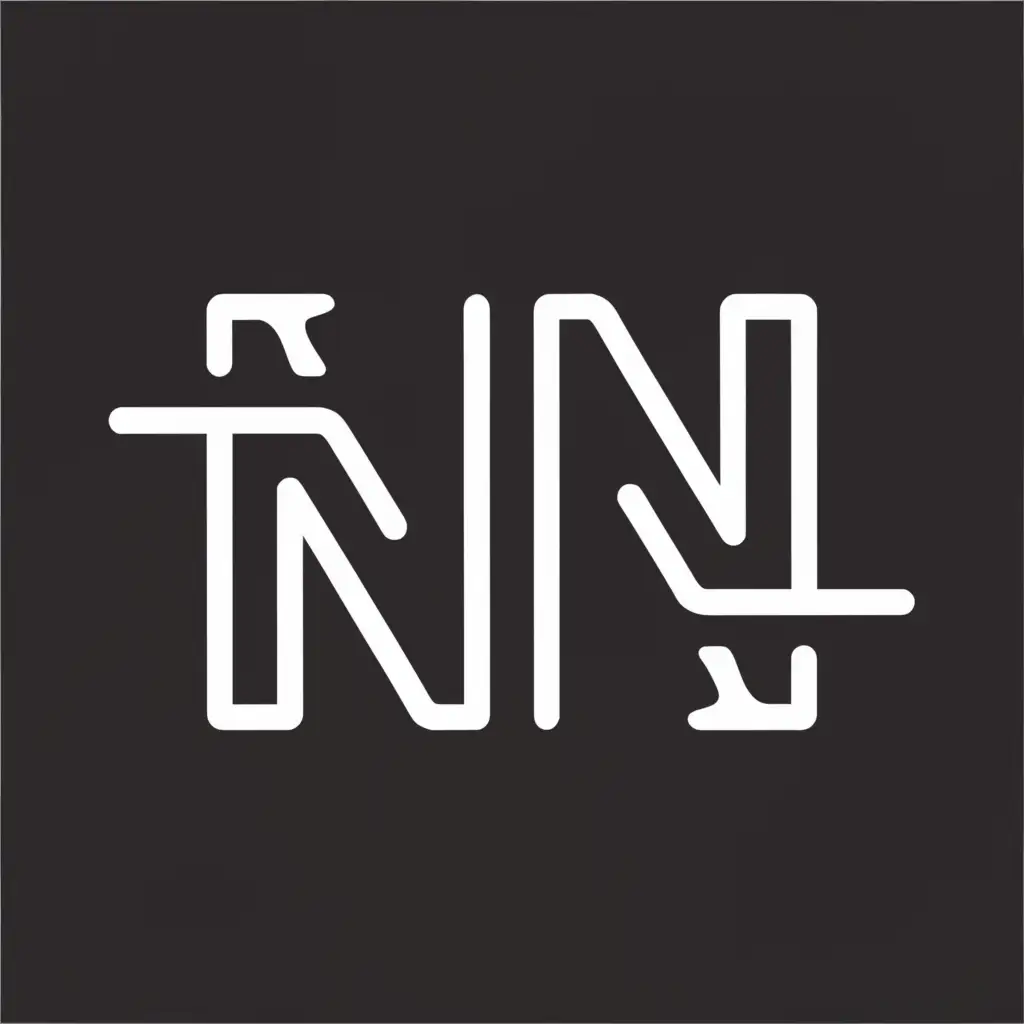 a logo design,with the text "N|N", main symbol:Lineart,Minimalistic,be used in Construction industry,clear background