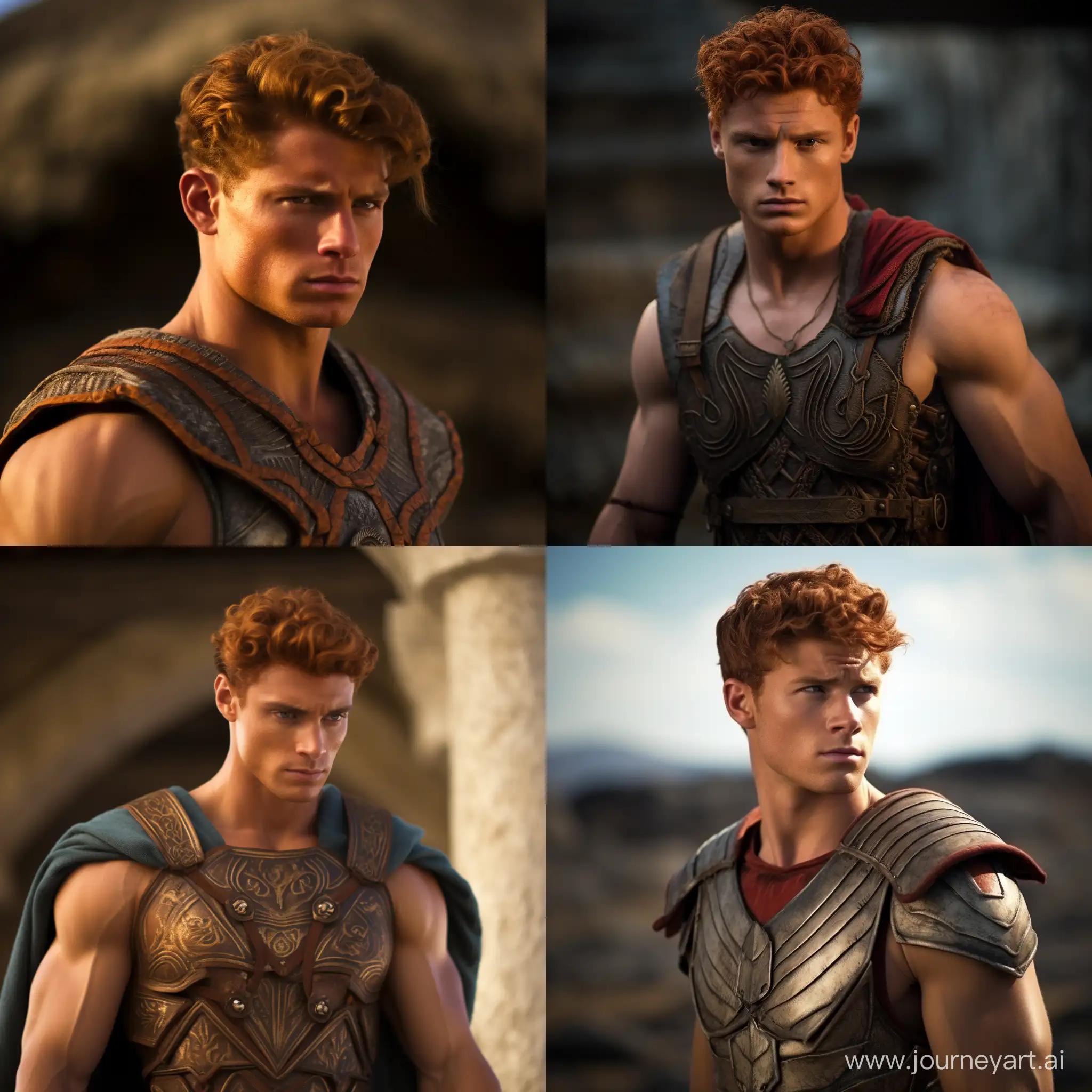Young-Gladiator-with-Striking-Muscular-Build-and-Unique-Hairstyle