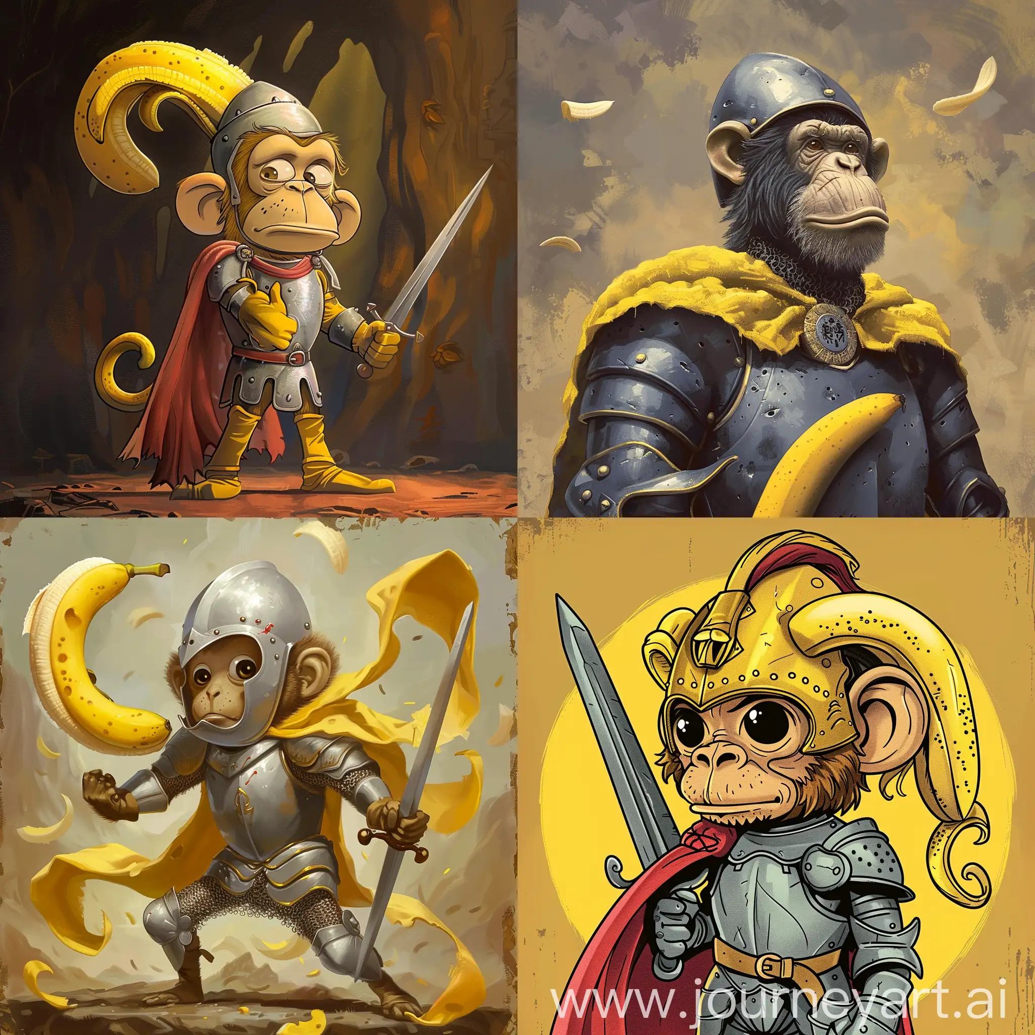 Mystic-Monkey-Knight-Presents-Banana-in-Armor