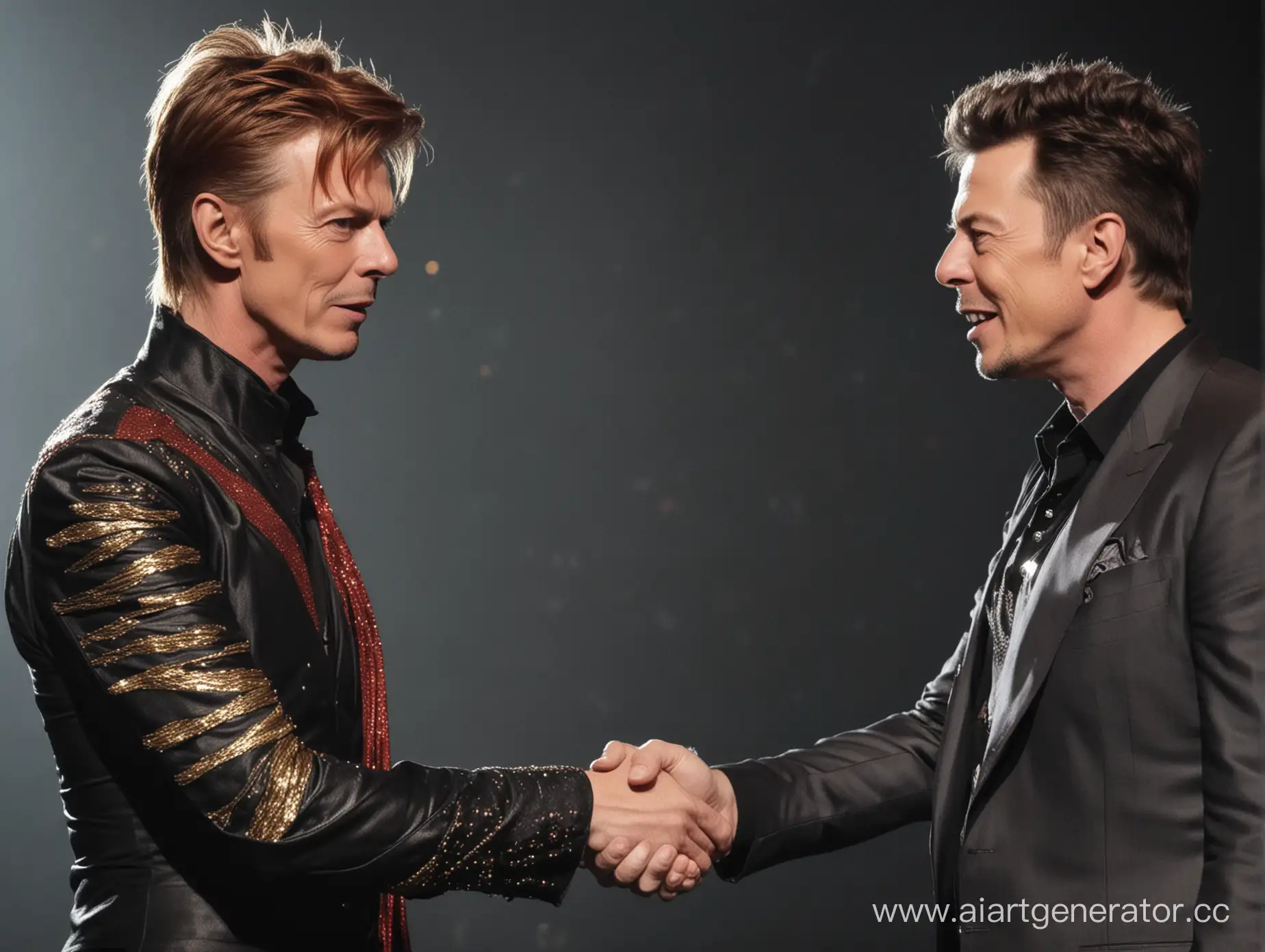 David-Bowie-and-Elon-Musk-Shake-Hands-at-Concert-Event