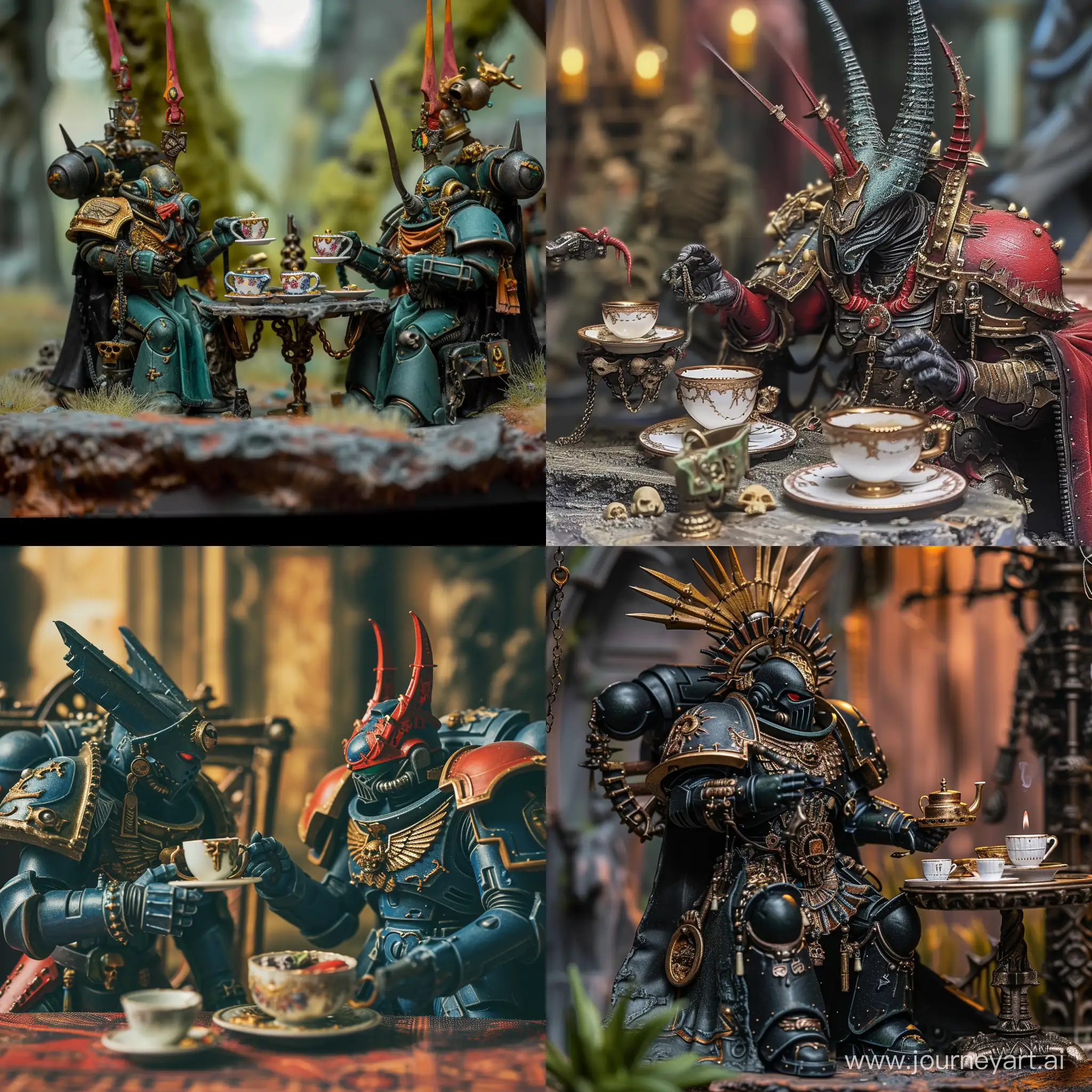 Drukhari-Tea-Party-Elegant-Gathering-of-Dark-Eldar-from-Warhammer-40000