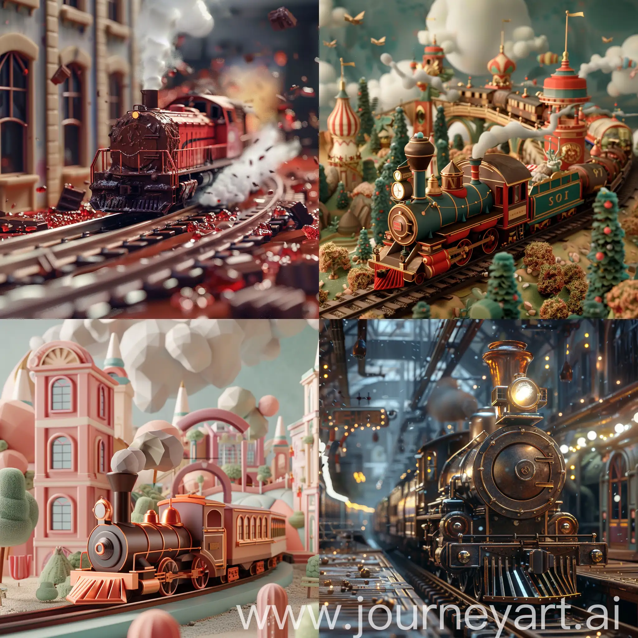 Chocolate Express :: 3D animation 