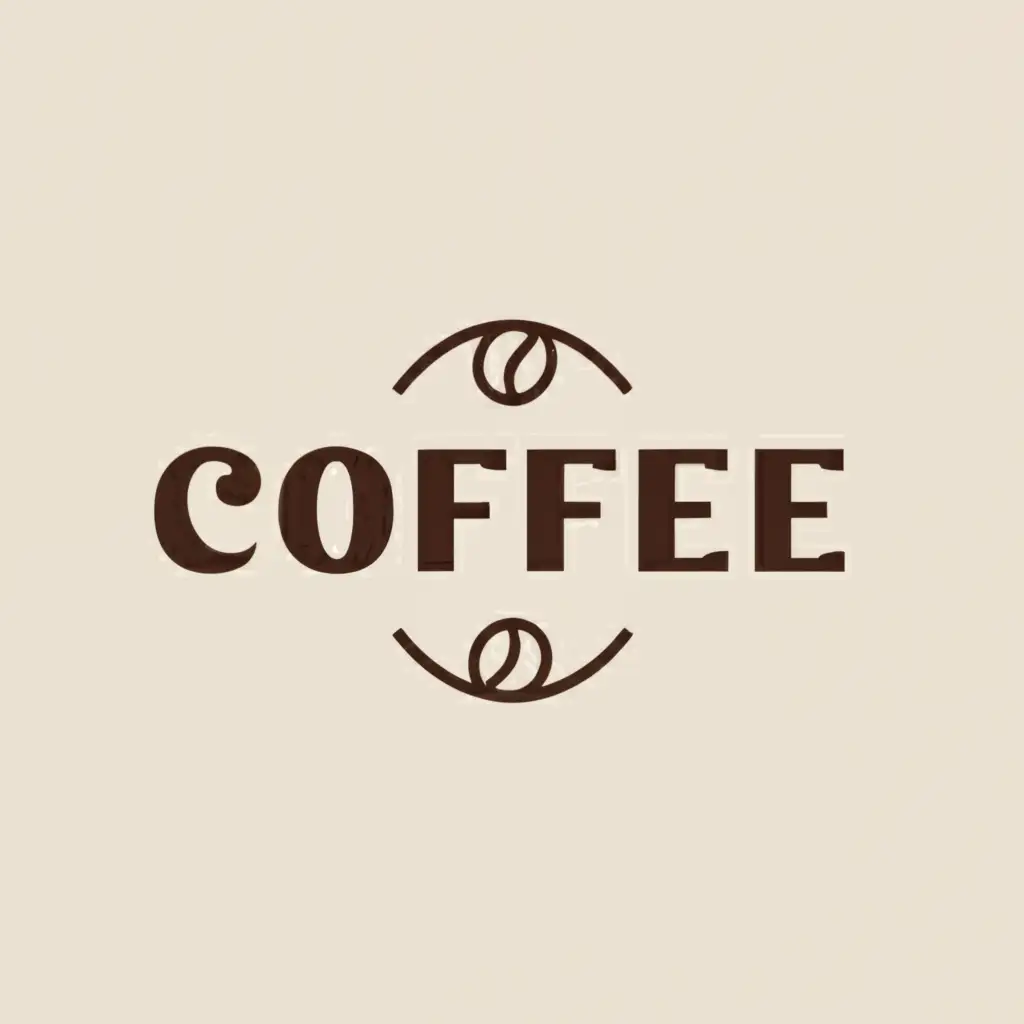 a logo design,with the text "coffee.", main symbol:coffee bean,Moderate,be used in Restaurant industry,clear background