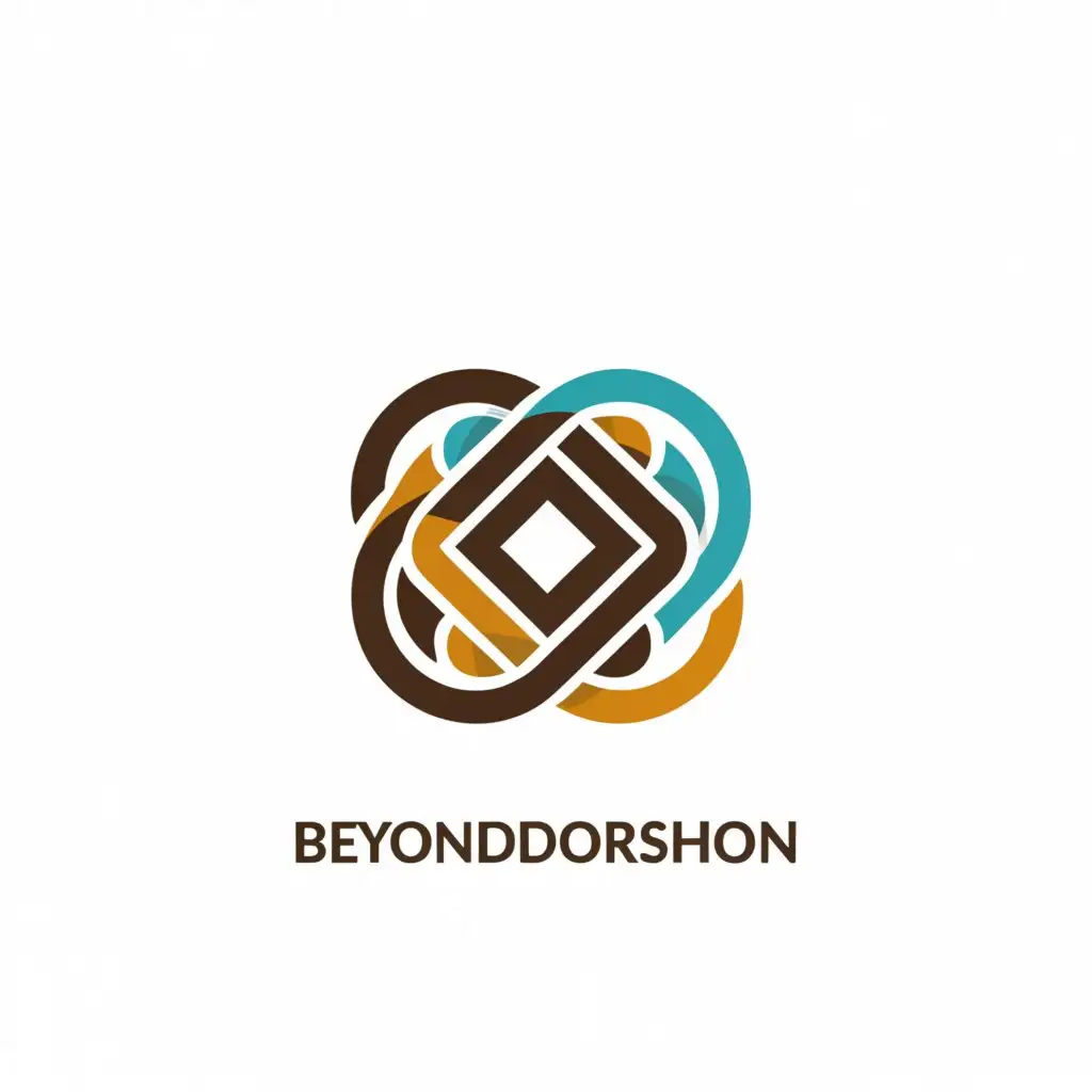a logo design,with the text "beyond dorshon", main symbol:main symbol must have all of the letters but in a single area,Moderate,clear background