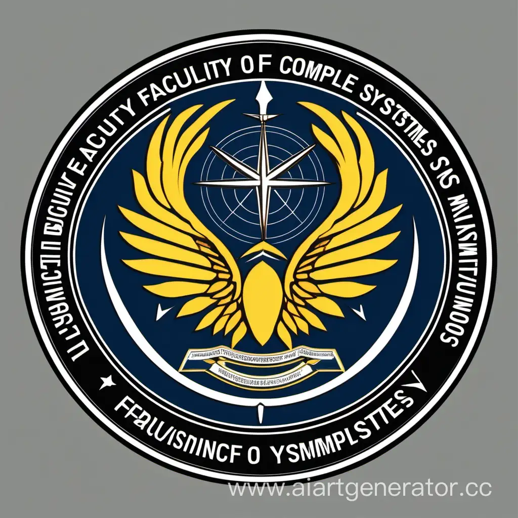 Faculty-of-Aviation-Systems-and-Complexes-Emblem-Design
