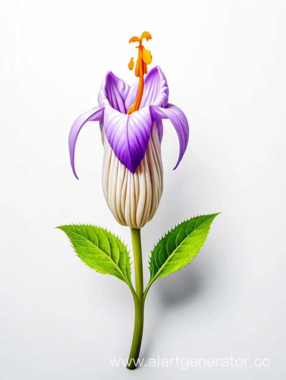Amarnath flower on white background

