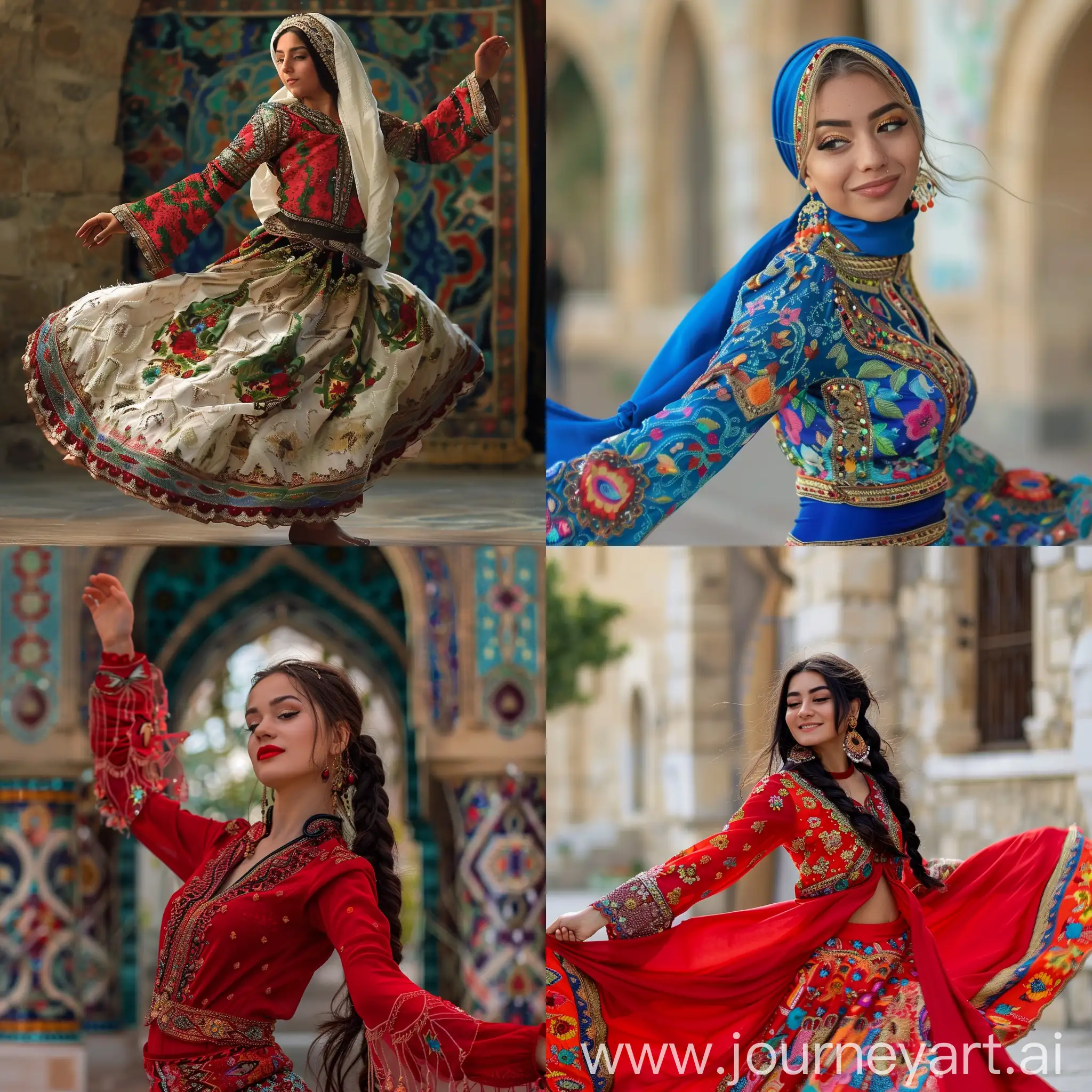 azerbaijani girl dance