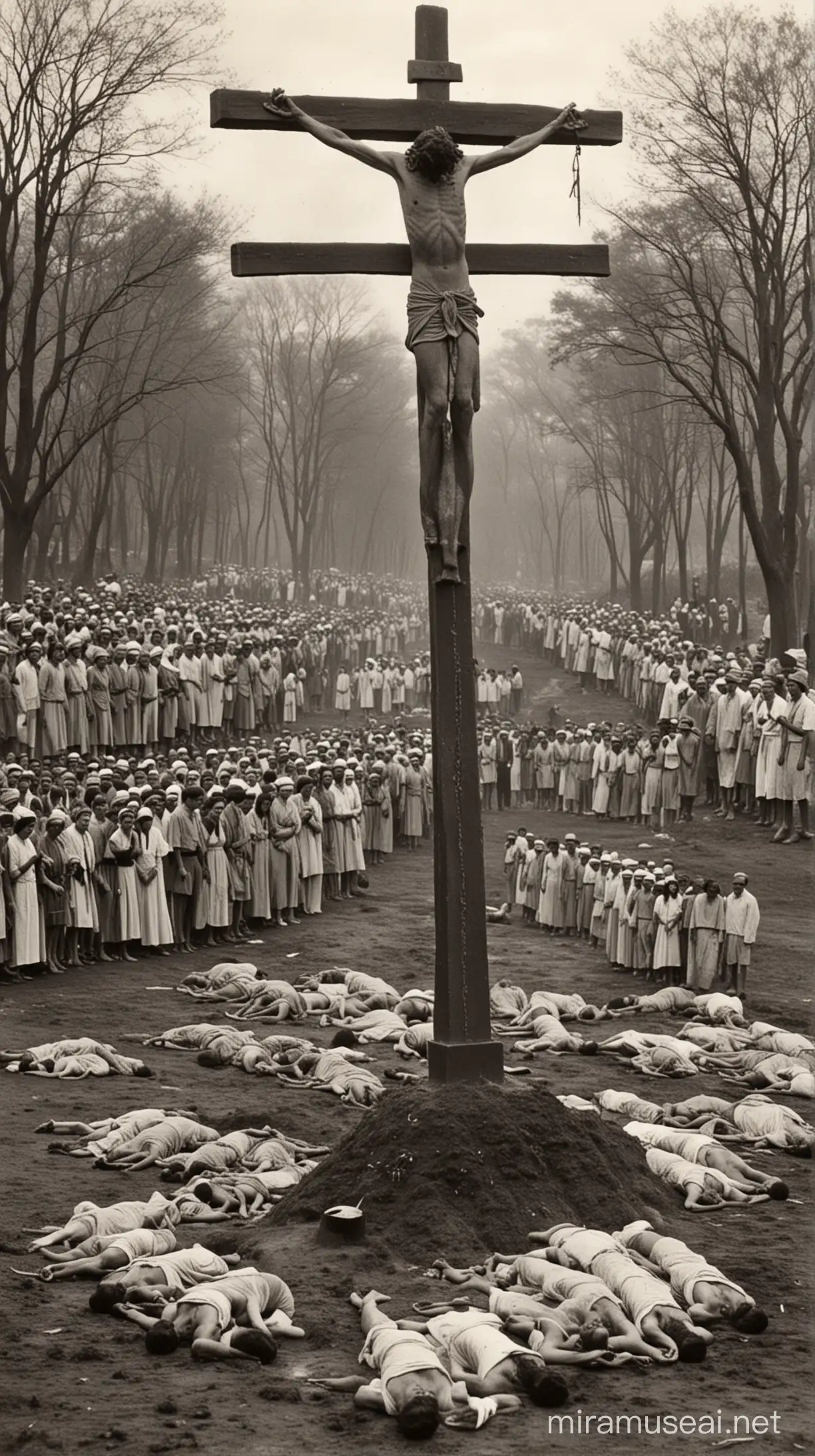 Ritualistic Human Sacrifice Ceremony in 1950