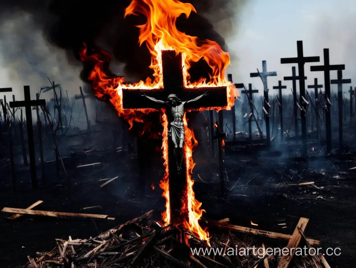 Fiery-Cross-Burning-Ceremony