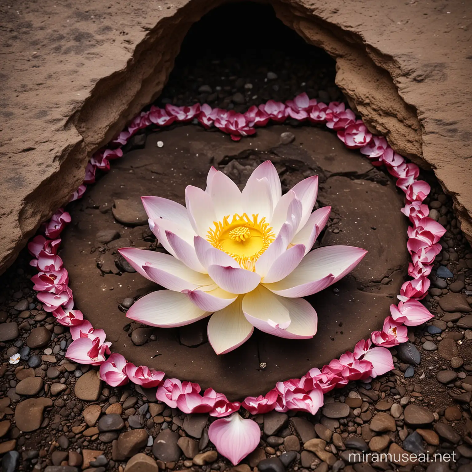 Lotus Flower Cave Dance of Clarity and Emotion